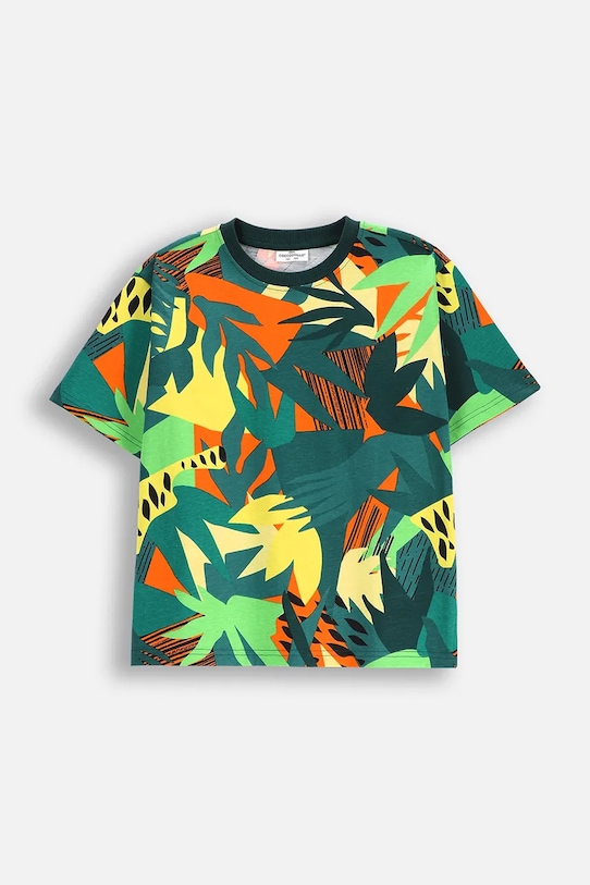 Детская хлопковая футболка Coccodrillo, мультиколор
Детская хлопковая футболка Coccodrillo, мультиколор