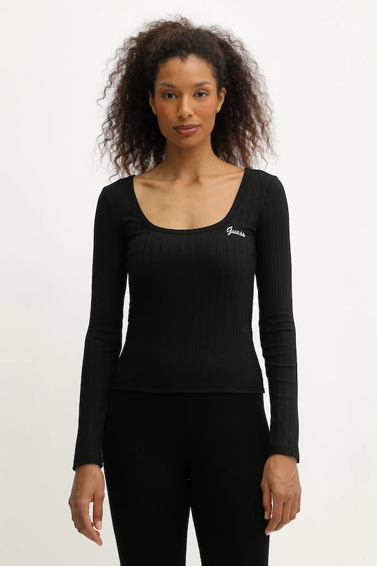 Лонгслив FABIA с длинным рукавом Guess, черный
Лонгслив FABIA с длинным рукавом Guess, черный