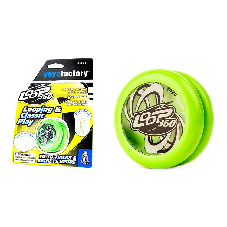 Йо-йо для зацикливания YoYoFactory Loop 360 Green
Йо-йо для зацикливания YoYoFactory Loop 360 Green