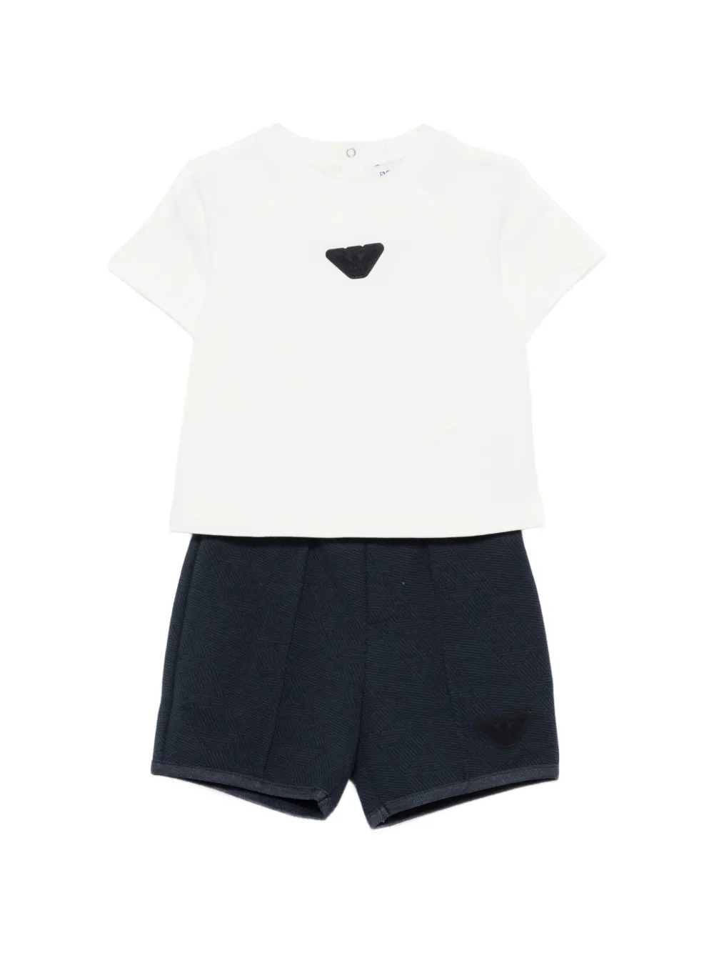 Комплект боди с аппликацией Emporio Armani Kids, белый
Комплект боди с аппликацией Emporio Armani Kids, белый