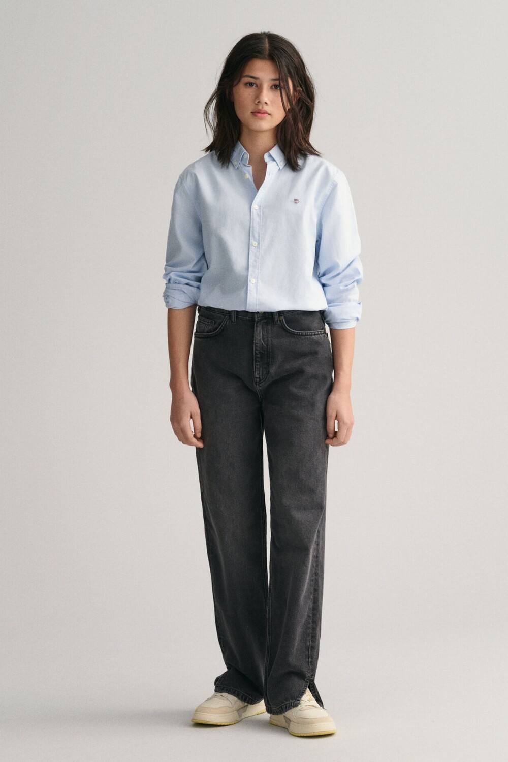 Оксфордская рубашка Gant Shield с логотипом GANT, синий
Оксфордская рубашка Gant Shield с логотипом GANT, синий