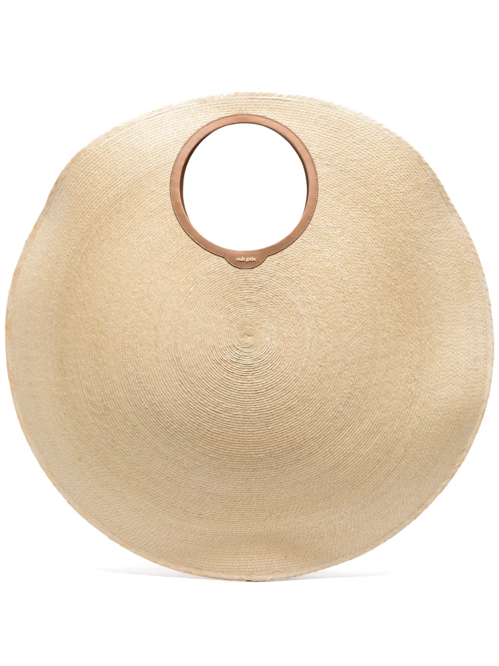 Сумка на плечо Amun из рафии Cult Gaia, нейтральный 
Сумка на плечо Amun из рафии Cult Gaia, нейтральный