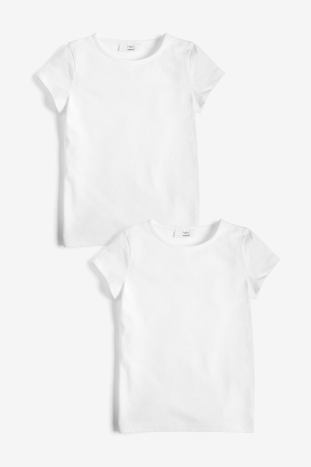 Комплект из 2-х хлопковых спортивных футболок для школы Next, белый
Комплект из 2-х хлопковых спортивных футболок для школы Next, белый