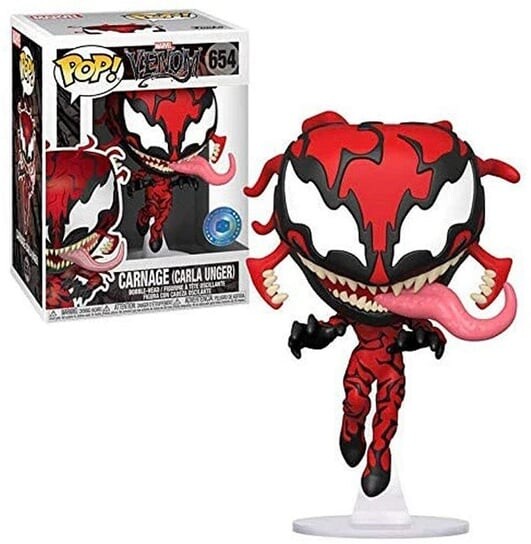 Funko POP! Marvel, коллекционная фигурка, Venom Carnage Карла Унгер
Funko POP! Marvel, коллекционная фигурка, Venom Carnage Карла Унгер