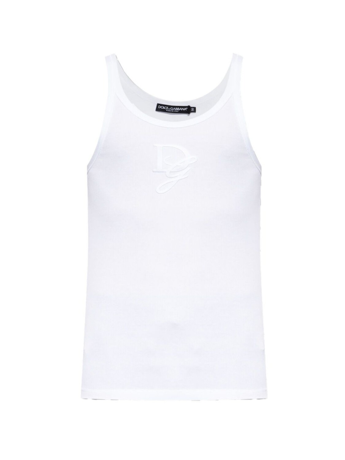 Жилет с вышитым логотипом Dolce & Gabbana, белый
Жилет с вышитым логотипом Dolce & Gabbana, белый
