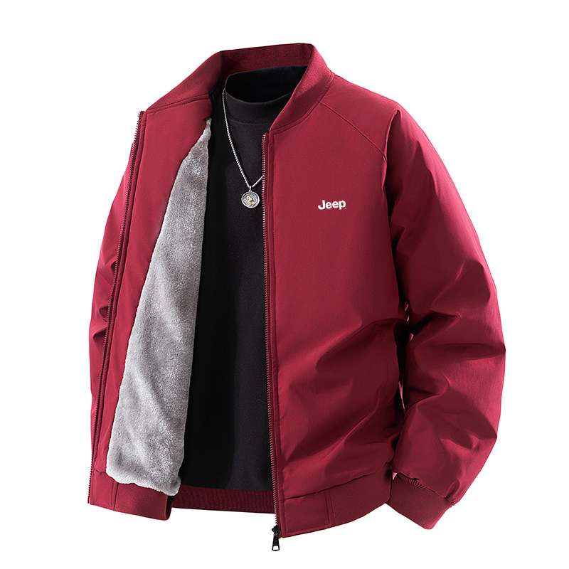 Куртка Lifestyle Unisex с бейсбольным воротником и флисовой подкладкой Jeep, burgundy (fleece-lined)
Куртка Lifestyle Unisex с бейсбольным воротником и флисовой подкладкой Jeep, burgundy (fleece-lined)