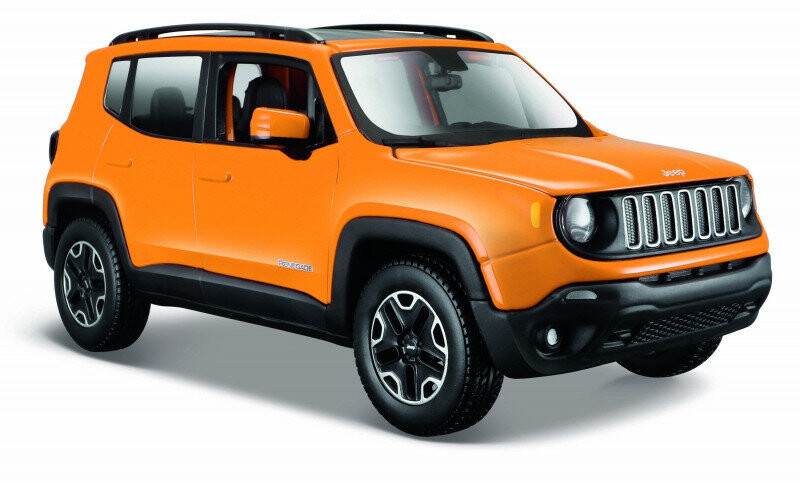Maisto, Jeep Renegade, оранжевый, 1/24
Maisto, Jeep Renegade, оранжевый, 1/24