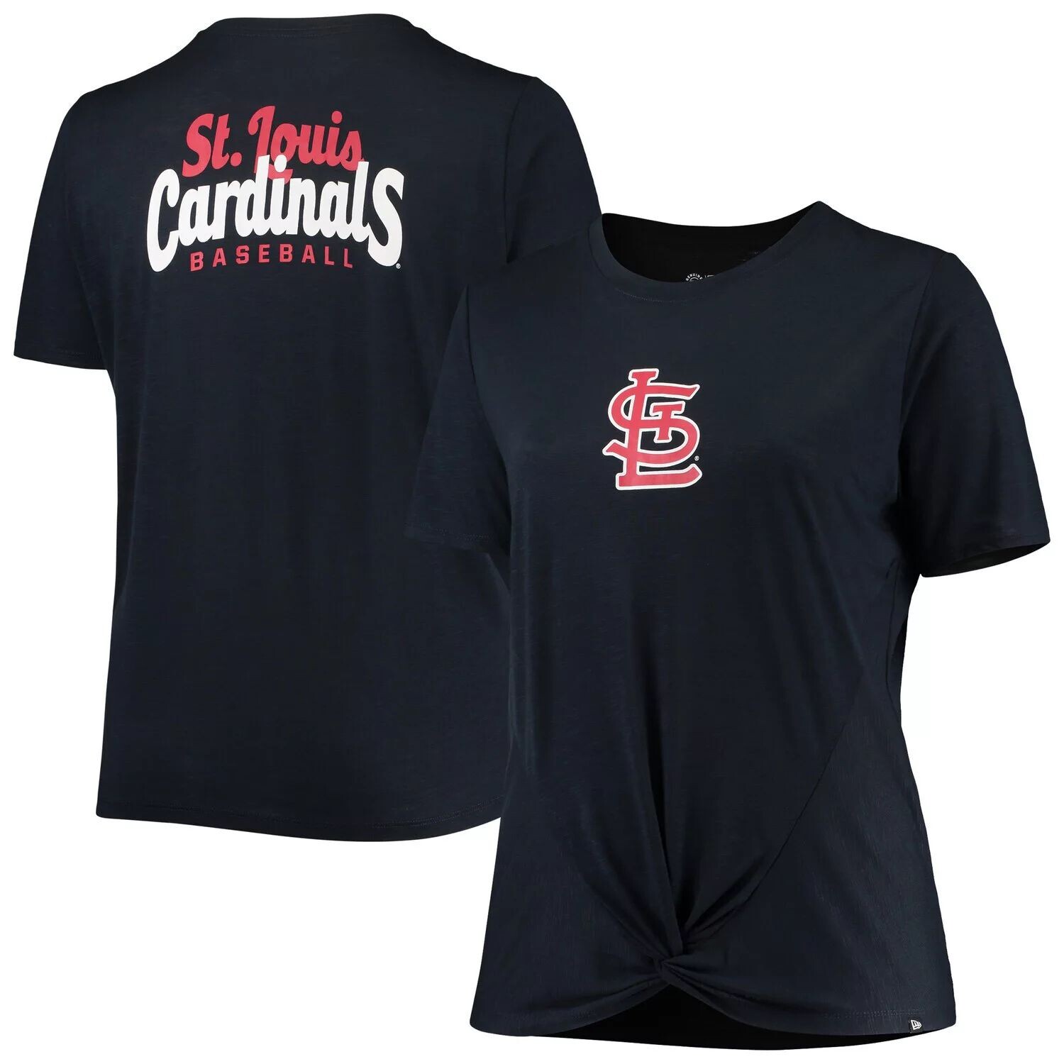 Женская темно-синяя футболка New Era St. Louis Cardinals размера плюс с 2 узлами спереди New Era, Синий, Женская темно-синяя футболка New Era St. Louis Cardinals размера плюс с 2 узлами спереди New Era
Женская темно-синяя футболка New Era St. Louis Cardinals размера плюс с 2 узлами спереди New Era, Синий, Женская темно-синяя футболка New Era St. Louis Cardinals размера плюс с 2 узлами спереди New Era