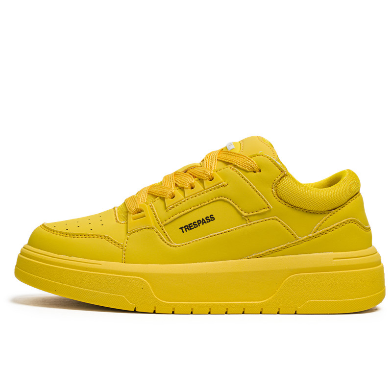 TRESPASS Мужские низкие скейтерские кеды желтые, цвет Yellow
TRESPASS Мужские низкие скейтерские кеды желтые, цвет Yellow