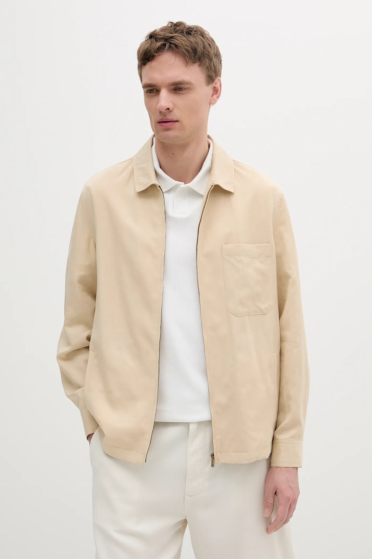 Куртка из льняной смеси Marciano Guess, бежевый
Куртка из льняной смеси Marciano Guess, бежевый