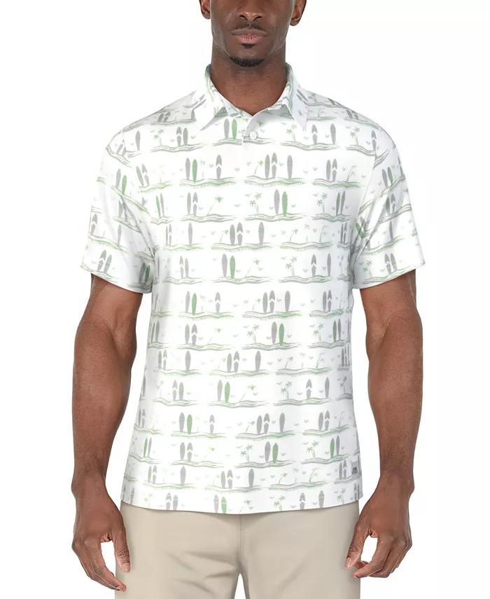 Мужская поло с принтом серфборда PGA TOUR, белый
Мужская поло с принтом серфборда PGA TOUR, белый