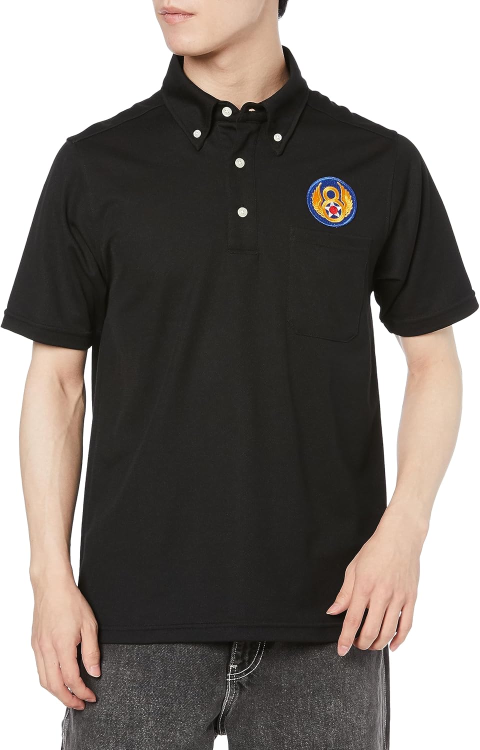 Поло F-Style F-SD021123, эмблема армии США, влагоотводящая, быстросохнущая, с карманами, с коротким рукавом, на пуговицах, черная
Поло F-Style F-SD021123, эмблема армии США, влагоотводящая, быстросохнущая, с карманами, с коротким рукавом, на пуговицах, черная