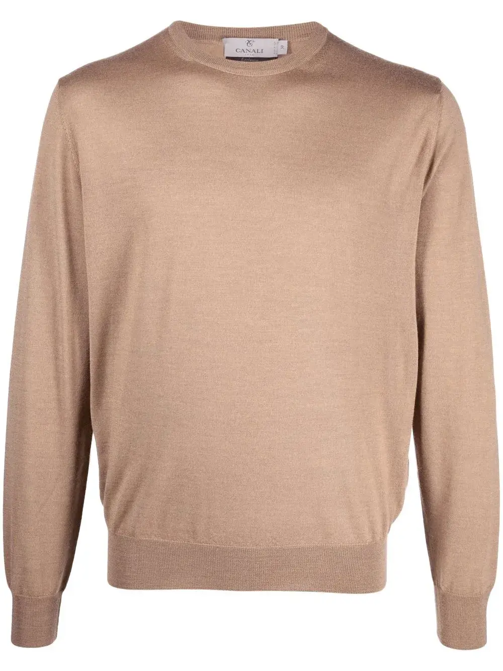 Джемпер с круглым вырезом Canali, нейтральный
Джемпер с круглым вырезом Canali, нейтральный