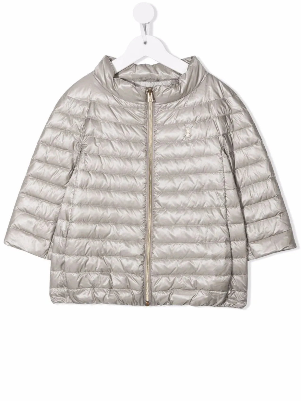 Пуховик на молнии Herno Kids, серый
Пуховик на молнии Herno Kids, серый