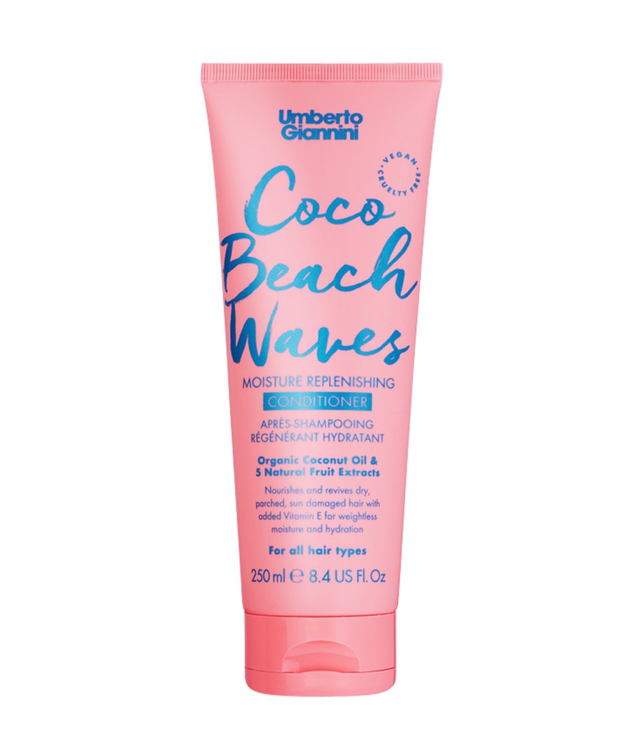 Кондиционер Umberto Giannini CoCo Beach Waves Moisture Replenishing, 250 ml
Кондиционер Umberto Giannini CoCo Beach Waves Moisture Replenishing, 250 ml