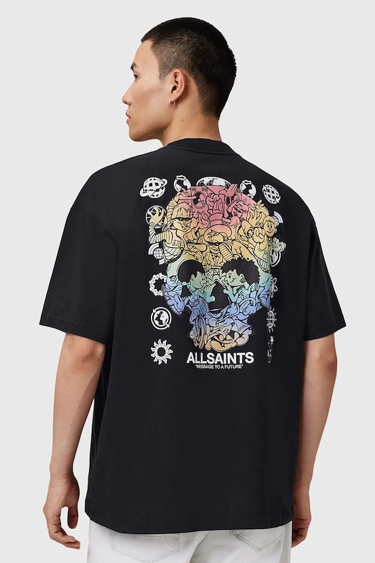 Футболка TRANCE из хлопка Allsaints, черный
Футболка TRANCE из хлопка Allsaints, черный