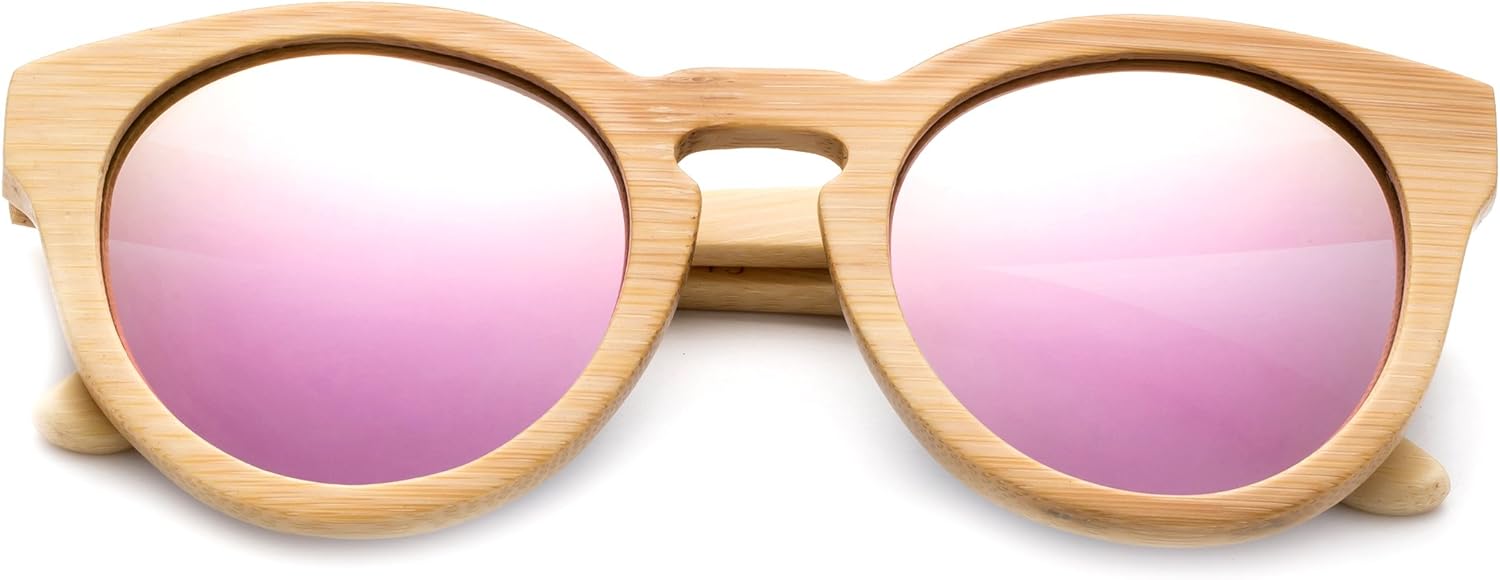 Оригинальные солнцезащитные очки ручной работы из бамбука, с антибликовым поляризационным покрытием, деревянными пружинными петлями и бамбуковой коробкой Newbee Fashion Sunglasses, Cateye Pink With Case
Оригинальные солнцезащитные очки ручной работы из бамбука, с антибликовым поляризационным покрытием, деревянными пружинными петлями и бамбуковой коробкой Newbee Fashion Sunglasses, Cateye Pink With Case