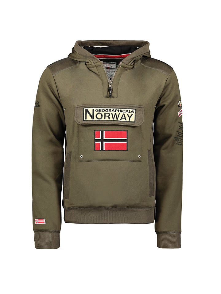 Толстовка "Gymclass" цвета хаки Geographical Norway
Толстовка "Gymclass" цвета хаки Geographical Norway