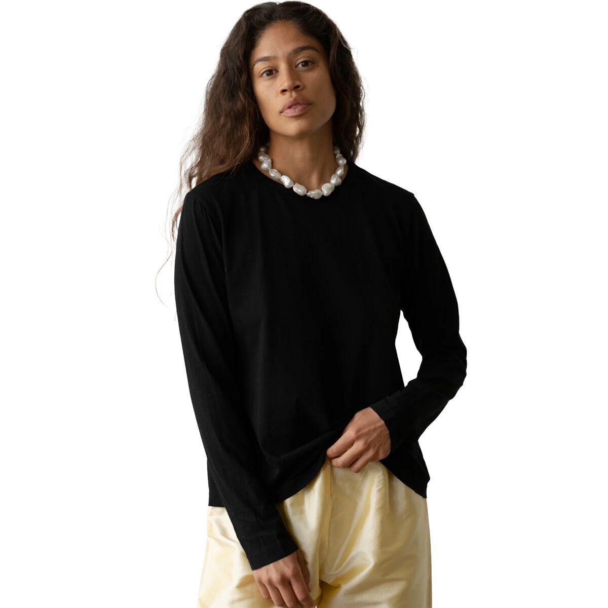 Джерси топ с длинным рукавом Donni, цвет jet
Джерси топ с длинным рукавом Donni, цвет jet