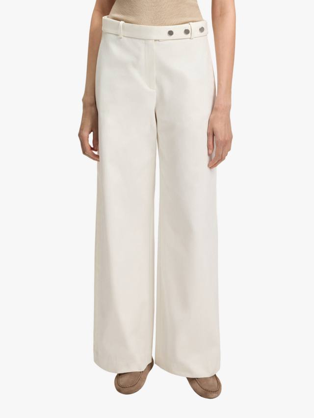 BOSS Tiana широкие брюки с зауженным кроем HUGO BOSS, White
BOSS Tiana широкие брюки с зауженным кроем HUGO BOSS, White