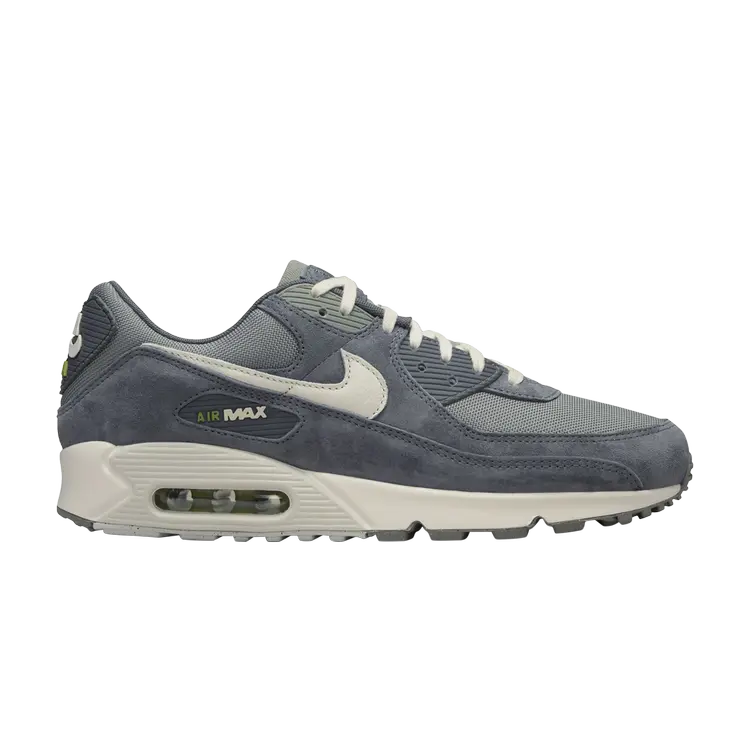 Кроссовки Nike Air Max 90 Premium, серый 
Кроссовки Nike Air Max 90 Premium, серый