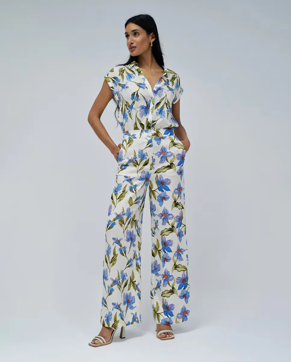 Женские брюки прямого кроя с принтом Salsa Jeans, синий
Женские брюки прямого кроя с принтом Salsa Jeans, синий