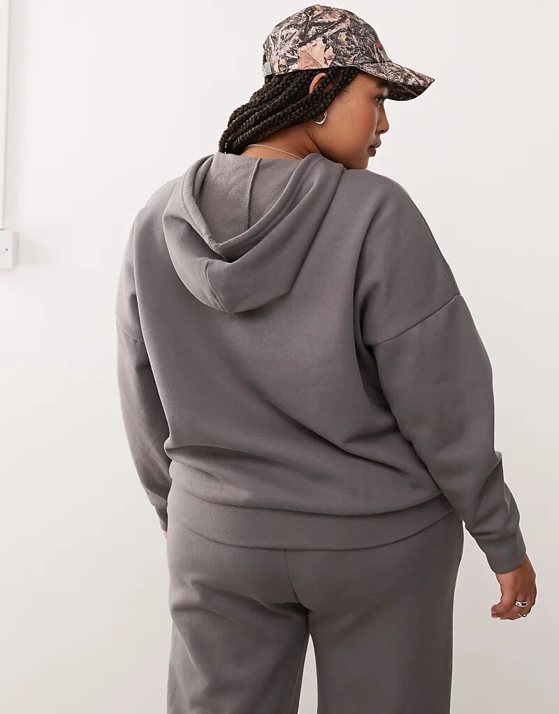 Свободный крой толстовки с капюшоном Noisy May Curve серого цвета
Свободный крой толстовки с капюшоном Noisy May Curve серого цвета