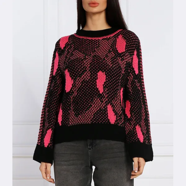 Шерстяной свитер обычного кроя Marc Cain, черный
Шерстяной свитер обычного кроя Marc Cain, черный