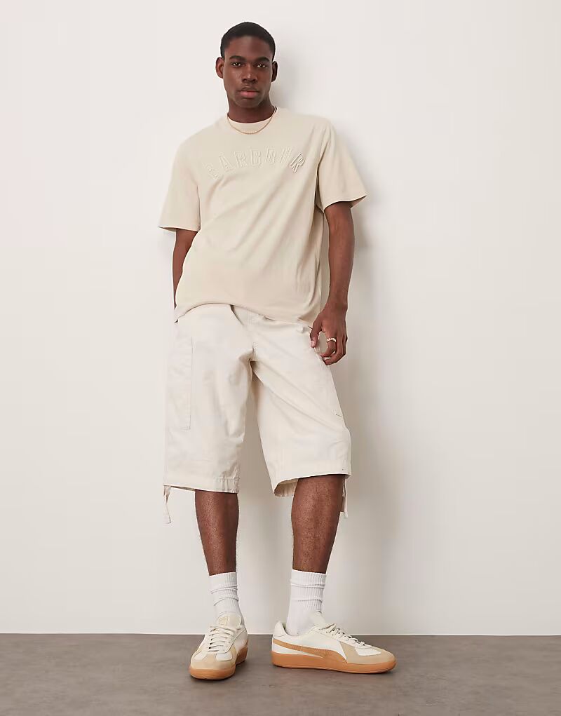 Футболка свободного кроя Barbour Banford цвета овсянки
Футболка свободного кроя Barbour Banford цвета овсянки