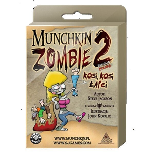 Манчкин Зомби 2: Коси коси ловит, карточная игра Munchkin
Манчкин Зомби 2: Коси коси ловит, карточная игра Munchkin