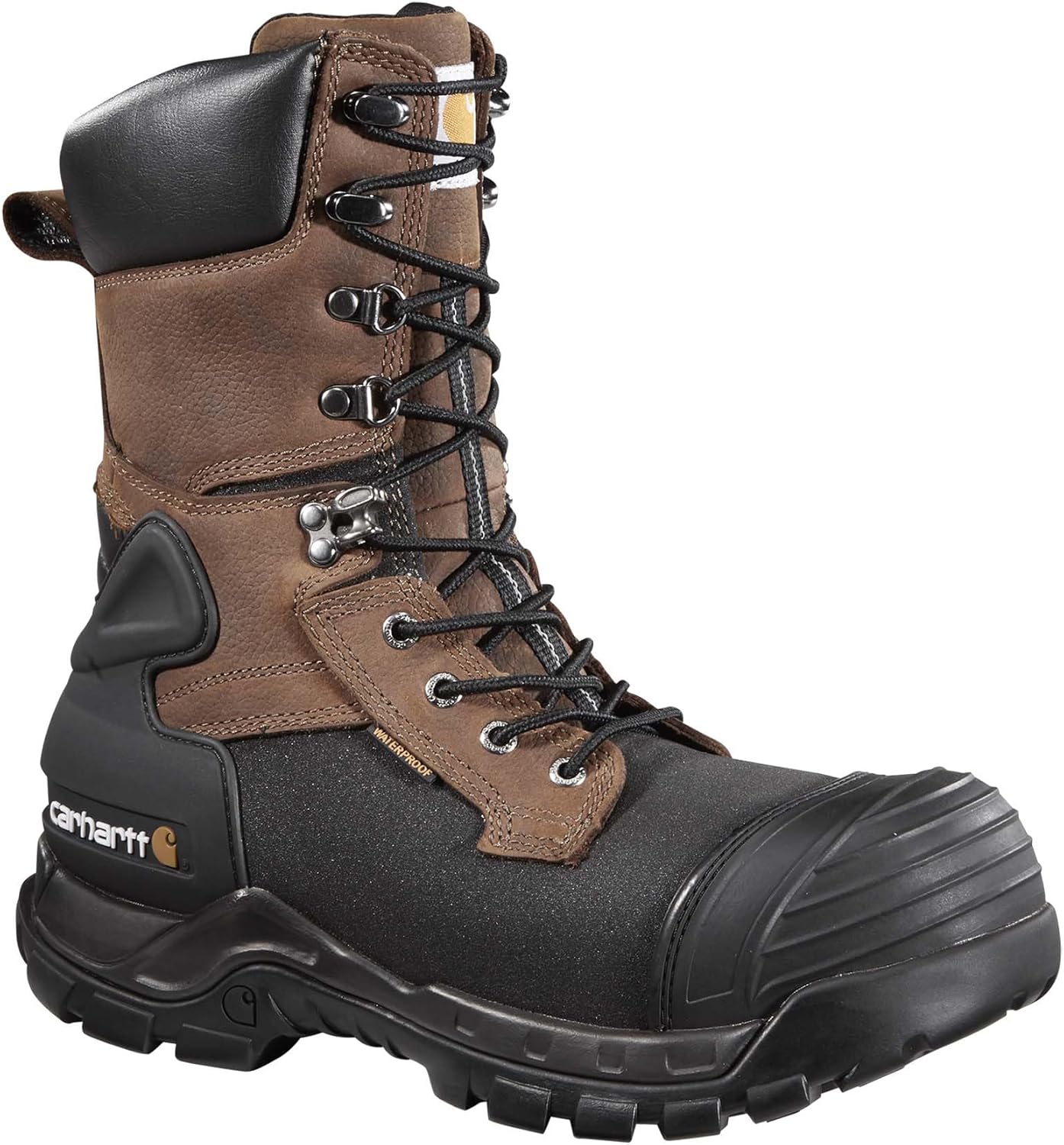 Рабочие ботинки Carhartt Men's Yukon Pac 10-Inch, Brown Oiltan/Black Coated
Рабочие ботинки Carhartt Men's Yukon Pac 10-Inch, Brown Oiltan/Black Coated