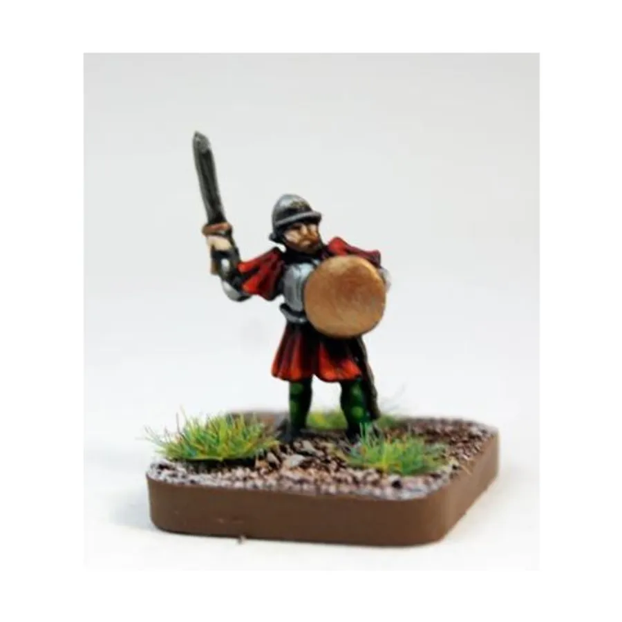 Бронированный меч и баклер, начало 16 века., Altuos Historical Miniatures - Early 16th Century (15mm)
Бронированный меч и баклер, начало 16 века., Altuos Historical Miniatures - Early 16th Century (15mm)