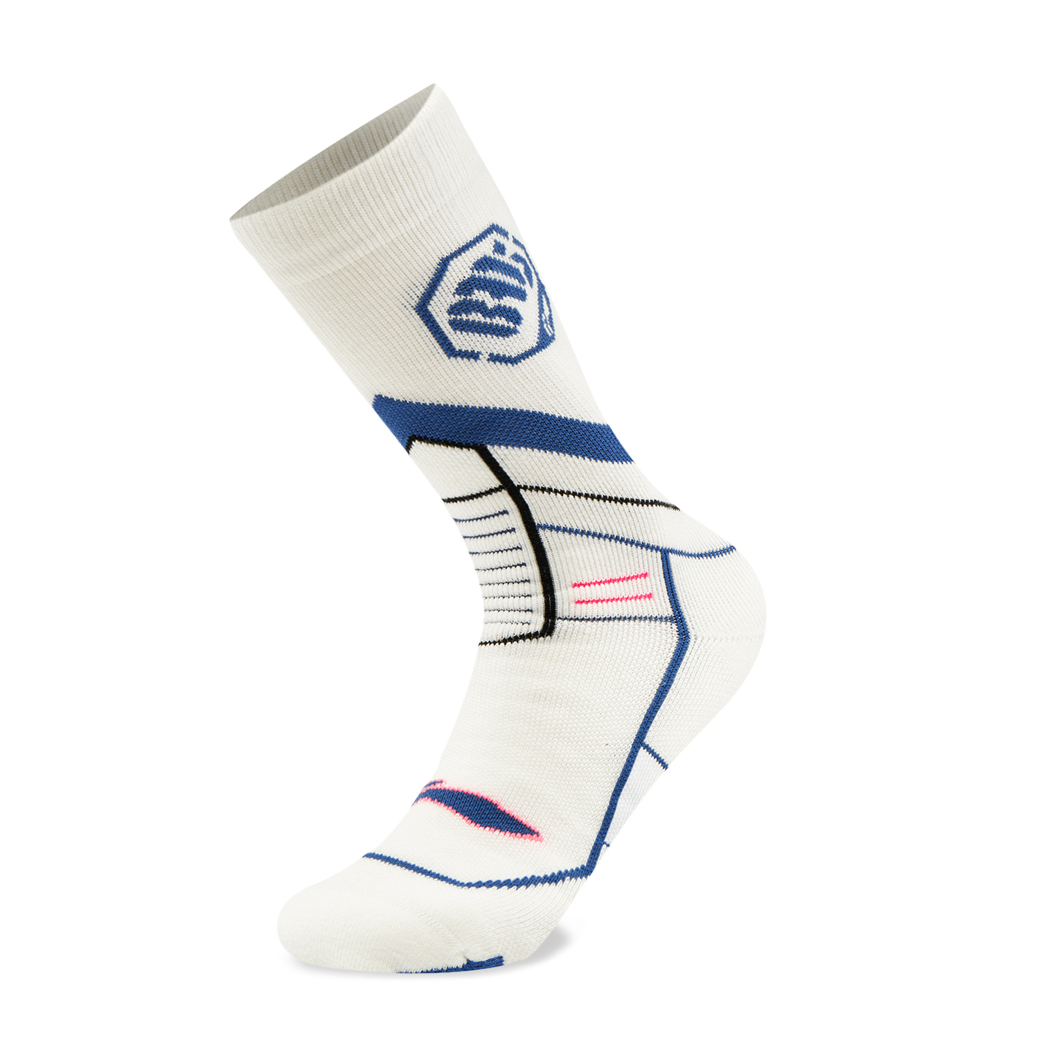 LINING Носки баскетбольной коллекции унисекс 1 упаковка белый/мультиколор синий
LINING Носки баскетбольной коллекции унисекс 1 упаковка белый/мультиколор синий