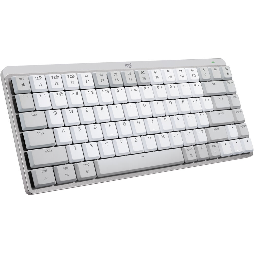Беспроводная клавиатура Logitech MX Mechanical Mini для Mac (бледно-серая, тихая) 
Беспроводная клавиатура Logitech MX Mechanical Mini для Mac (бледно-серая, тихая)