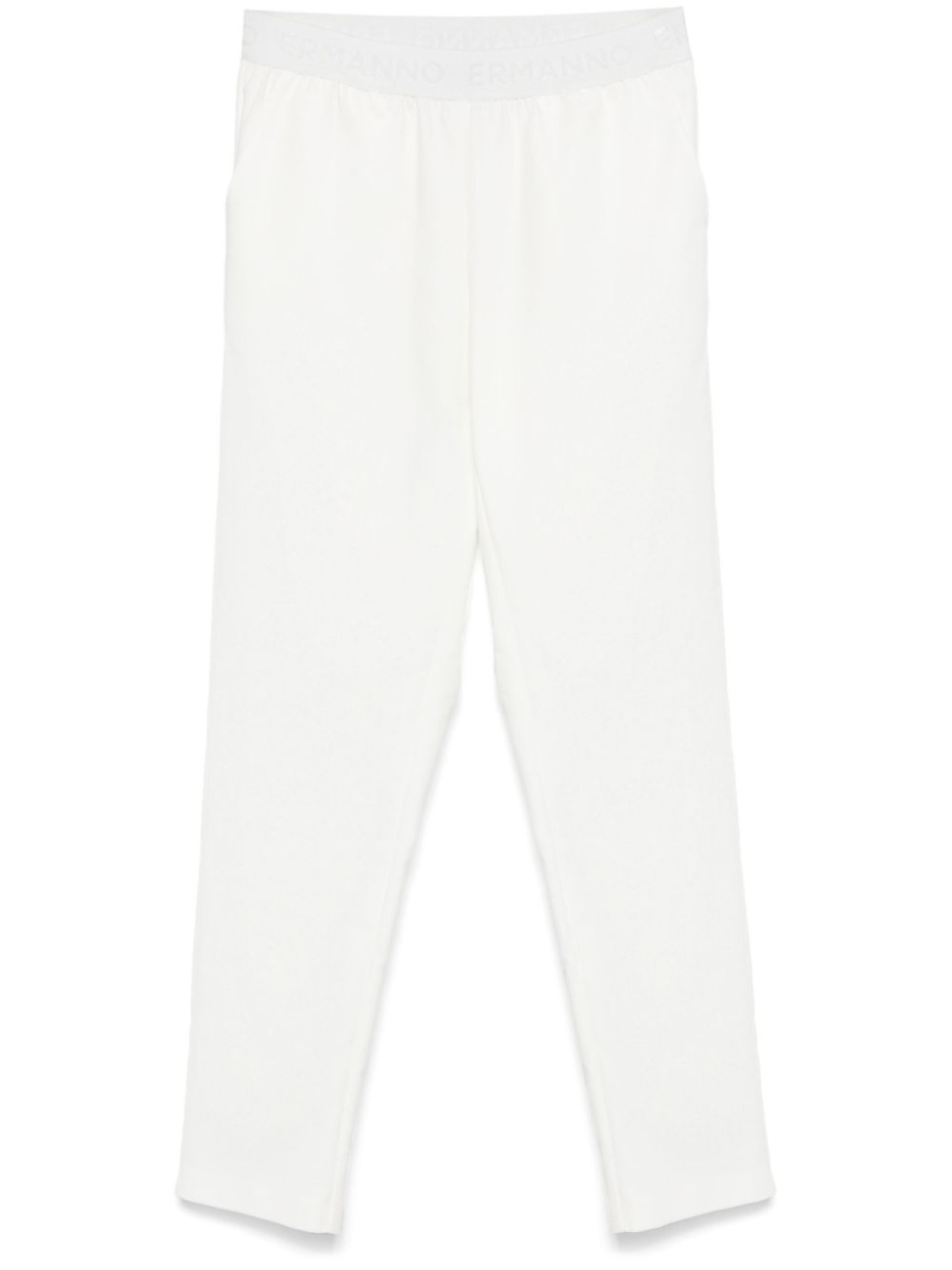 ERMANNO FIRENZE прямые брюки с логотипом, белый
ERMANNO FIRENZE прямые брюки с логотипом, белый