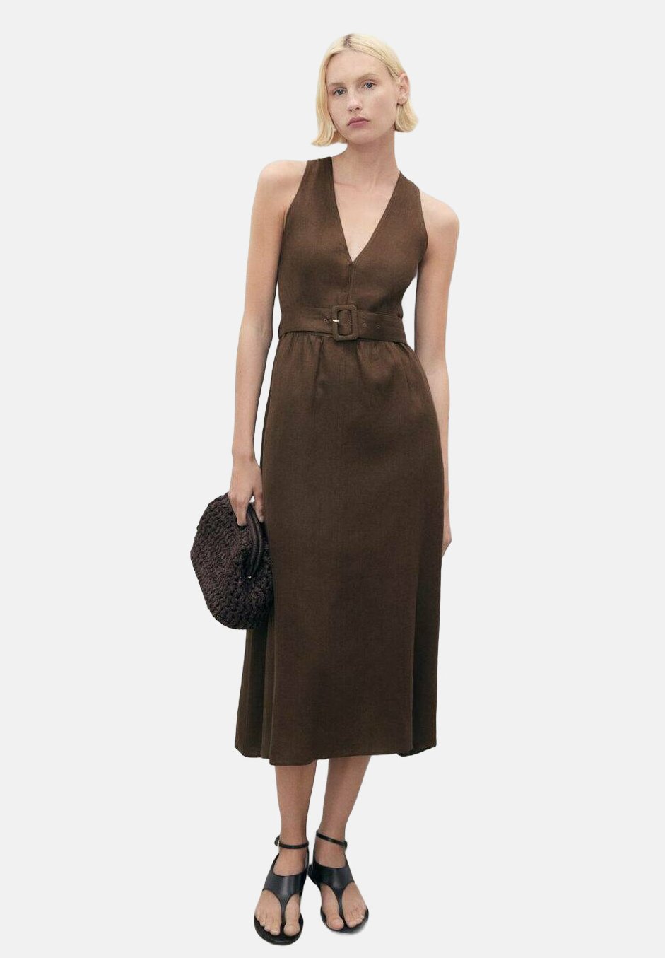 Повседневное платье Z PASKIEM Mango, Brązowy
Повседневное платье Z PASKIEM Mango, Brązowy