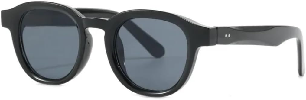 Модные круглые солнцезащитные очки для женщин в стиле ретро с прозрачной оправой и линзами цвета океана, защита от УФ-излучения UV400, мужские солнцезащитные очки с заклепками для вечеринок и пляжа SZVVBKK, Black
Модные круглые солнцезащитные очки для женщин в стиле ретро с прозрачной оправой и линзами цвета океана, защита от УФ-излучения UV400, мужские солнцезащитные очки с заклепками для вечеринок и пляжа SZVVBKK, Black