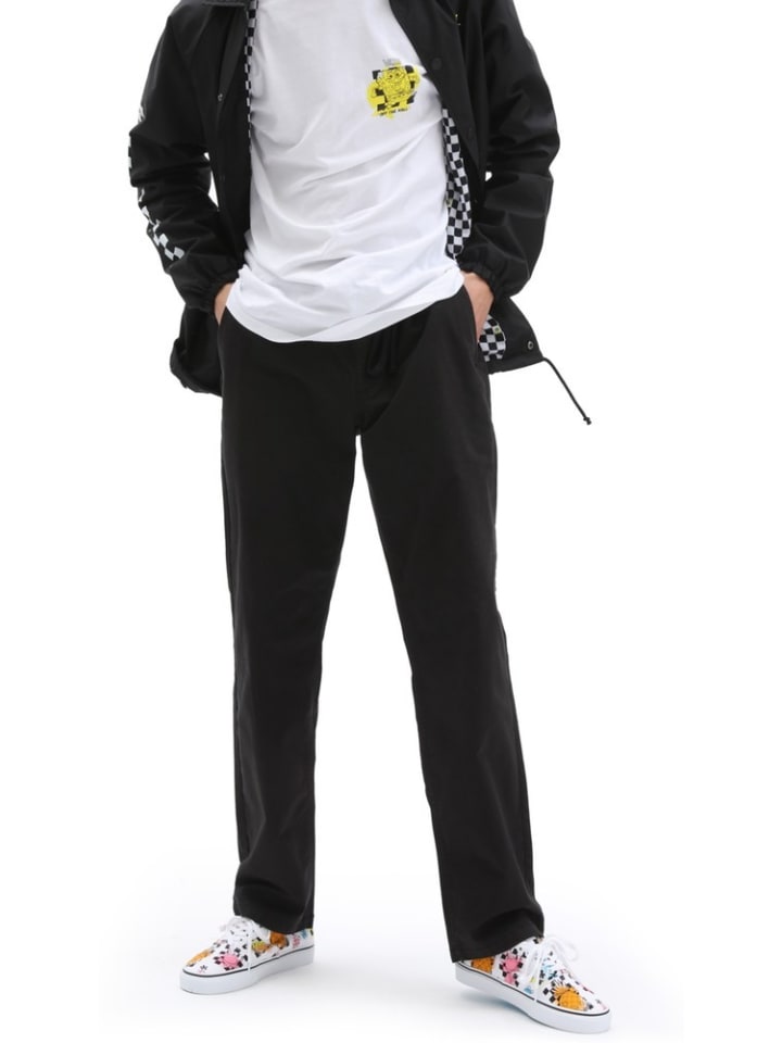 Тканевые брюки Vans, черный
Тканевые брюки Vans, черный