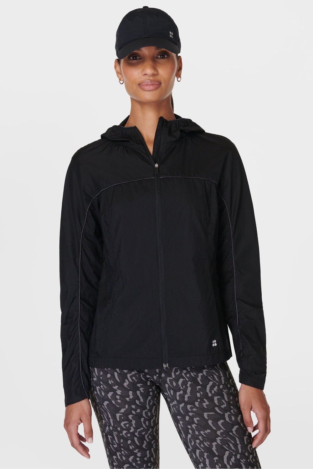 Аэродинамическая легкая куртка для бега Sweaty Betty, черный
Аэродинамическая легкая куртка для бега Sweaty Betty, черный