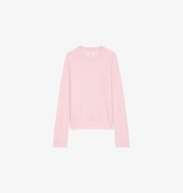 Кашемировый джемпер Jonasson с разрезными манжетами Zadig&Voltaire, цвет boudoir
Кашемировый джемпер Jonasson с разрезными манжетами Zadig&Voltaire, цвет boudoir