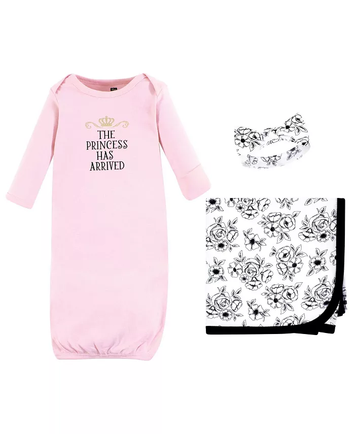 Комплект для новорожденной: платье, пеленка-кокон и повязка на голову Hudson Baby, розовый
Комплект для новорожденной: платье, пеленка-кокон и повязка на голову Hudson Baby, розовый