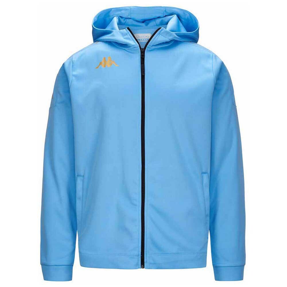 Толстовка Kappa Grevolo Full Zip на молнии с капюшоном, голубой
Толстовка Kappa Grevolo Full Zip на молнии с капюшоном, голубой