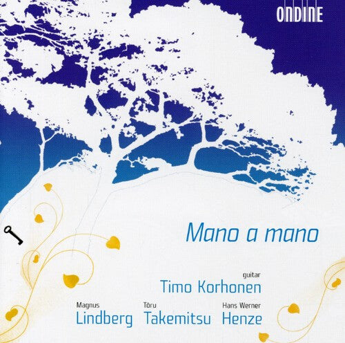 CD диск Lindberg / Takemitsu / Korhonen: Mano a Mano - Works for Solo Guitar
CD диск Lindberg / Takemitsu / Korhonen: Mano a Mano - Works for Solo Guitar