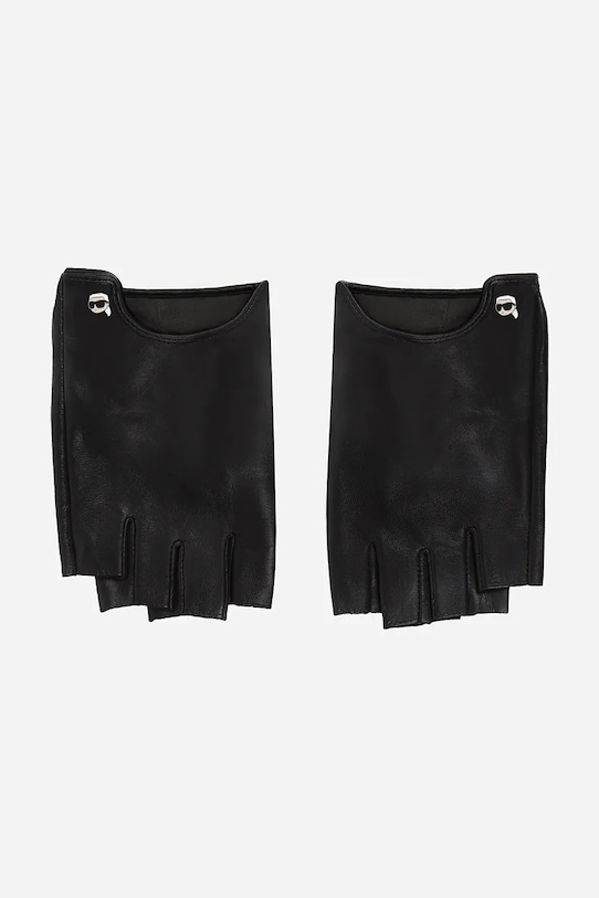 Кожаные варежки Karl Lagerfeld, черный
Кожаные варежки Karl Lagerfeld, черный