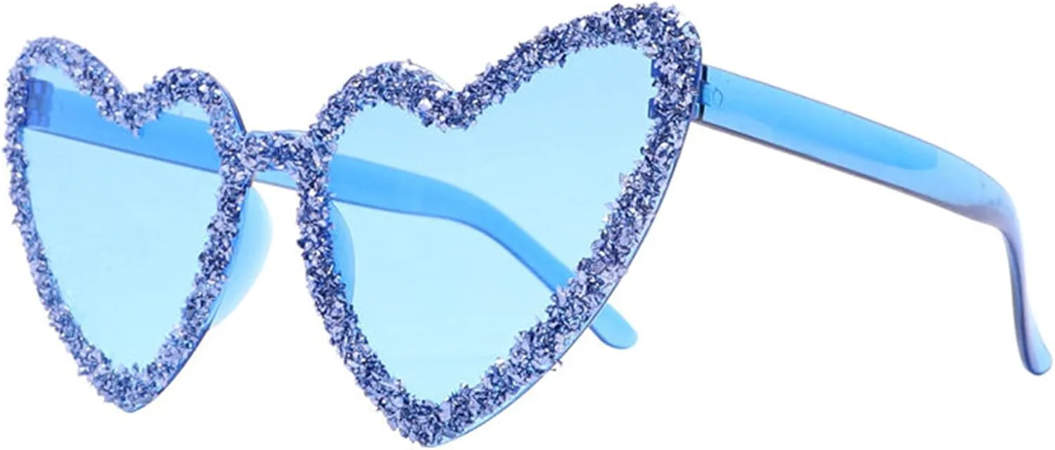 Солнцезащитные очки Willochra в форме сердца со стразами, модные женские солнцезащитные очки с бриллиантовым блеском, розовые, хрустальные, 2pcs-blue&pink
Солнцезащитные очки Willochra в форме сердца со стразами, модные женские солнцезащитные очки с бриллиантовым блеском, розовые, хрустальные, 2pcs-blue&pink