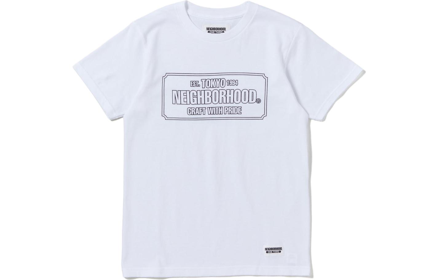 Детская футболка с круглым вырезом, средней толщины Neighborhood, белый
Детская футболка с круглым вырезом, средней толщины Neighborhood, белый