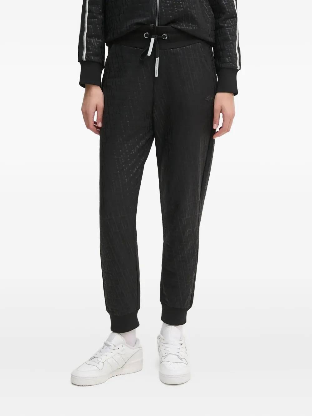 Спортивный костюм с монограммой Aeronautica Militare, черный
Спортивный костюм с монограммой Aeronautica Militare, черный