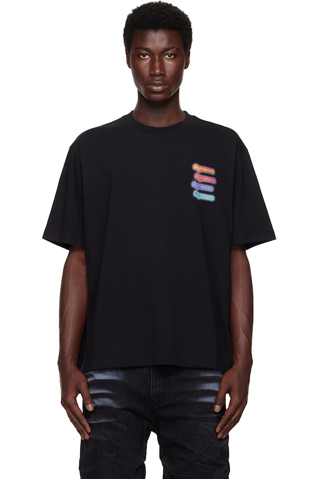 Футболка с коротким рукавом и неоновым логотипом We11Done, черный
Футболка с коротким рукавом и неоновым логотипом We11Done, черный