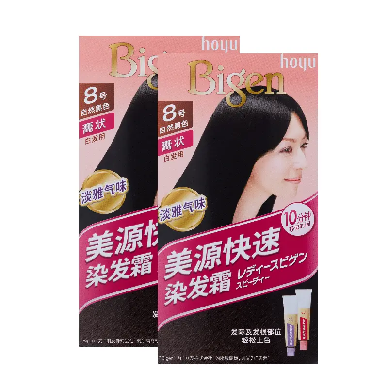 Крем для быстрого окрашивания волос Meiyuan для женщин, маскирующий седину, 40г+40г HOYU, кремовый/черный
Крем для быстрого окрашивания волос Meiyuan для женщин, маскирующий седину, 40г+40г HOYU, кремовый/черный