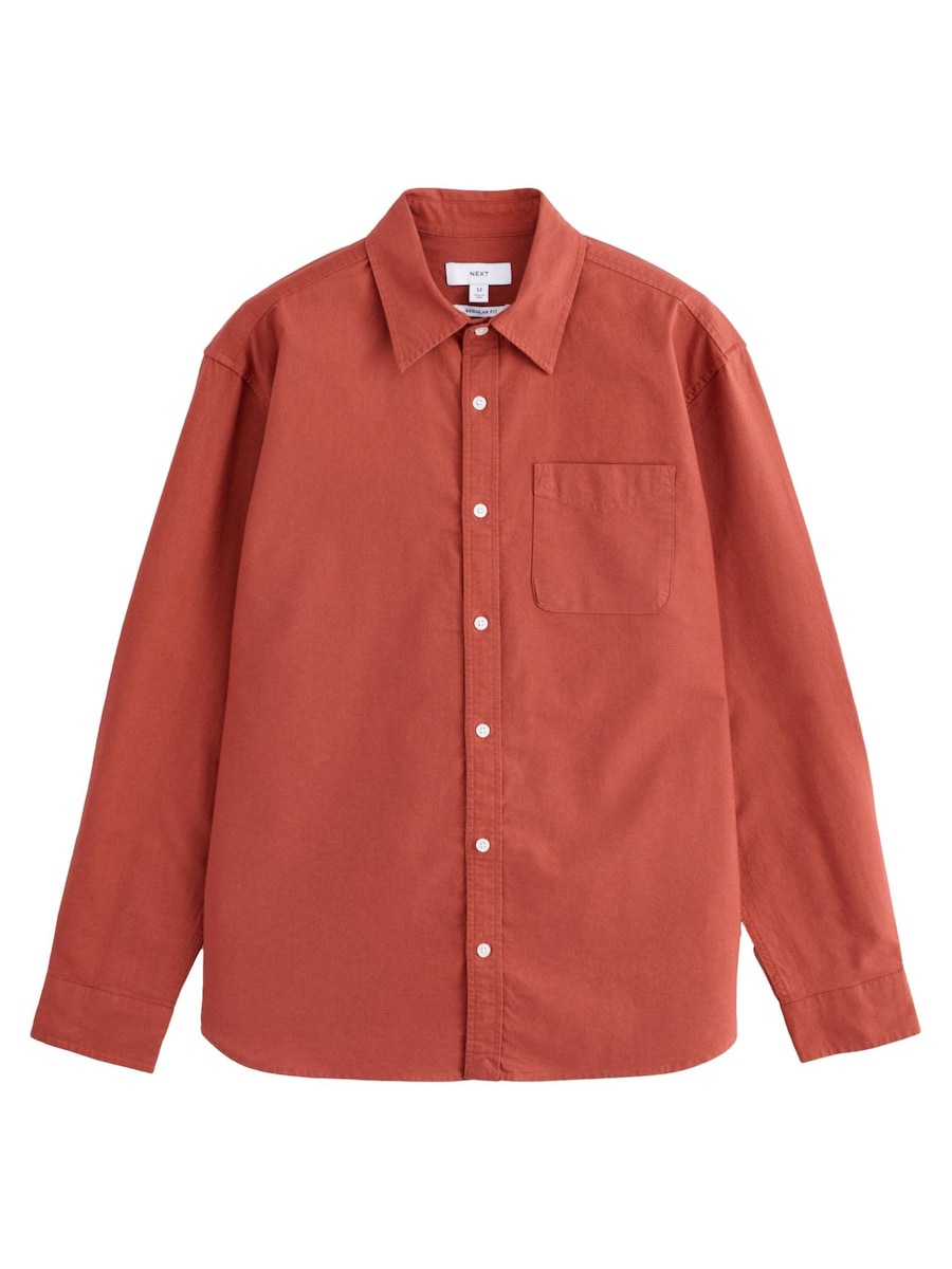 Рубашка на пуговицах классического кроя Next, охра
Рубашка на пуговицах классического кроя Next, охра